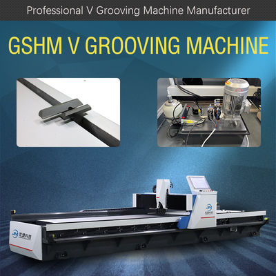 calidad  Hydraulic V Cutting Machine For Shower Room Frames High Speed V Grooving Machine Fábrica