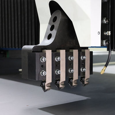 Cortadora horizontal del pórtico V que acanala la máquina para la chapa