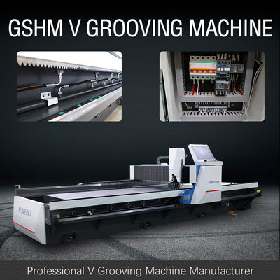 CNC vertical de acero inoxidable V de la máquina que ranura de la decoración V que acanala la máquina 1560