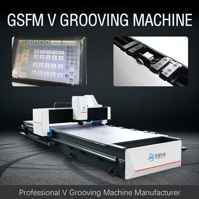 Máquina de ranura CNC modelo 1225 V con accionamiento hidráulico para placas de cobre